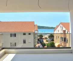 Srima, Vodice - S8 lakás tetőterasszal, tengerre néző kilátással
