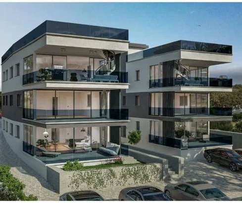 Penthouse w nowoczesnym budynku na sprzedaż w Zadarze w Chorwacji
