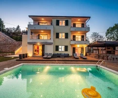 Opatija : Splendida villa con vista mare