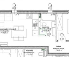 Trogir, 1-Zimmer-Wohnung 47 2. Stock, Neubau