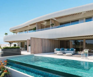 Luxusný dizajnový projekt v prvej línii Marbella