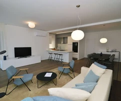 LUXURY DUPLEX APARTMENT WITH SEA VIEW, 50 M FROM THE BEACH!