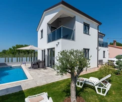 Dom z basenem i widokiem na morze, Istria, Poreč