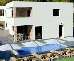 Maison jumelée avec piscine, Istrie, Poreč