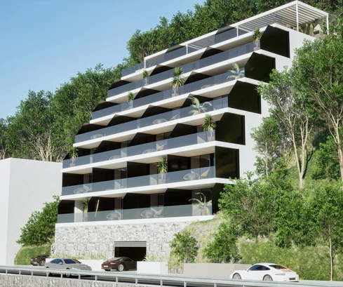 Wohnung mit Meerblick in Dugi Rat zu verkaufen in Kroatien