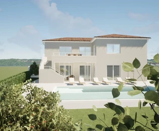 Kaštelir, Istra – Građevinsko zemljište s pogledom na more