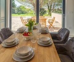 Istrie, Fažana, luxusní mezonetový apartmán s terasou, 800 m od moře