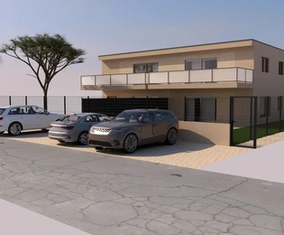 Poreč, Vrvari, appartement de trois pièces attrayant dans un immeuble neuf de qualité