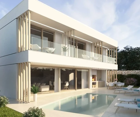 Moderní vila s bazénem na prodej v Supetru v Chorvatsku