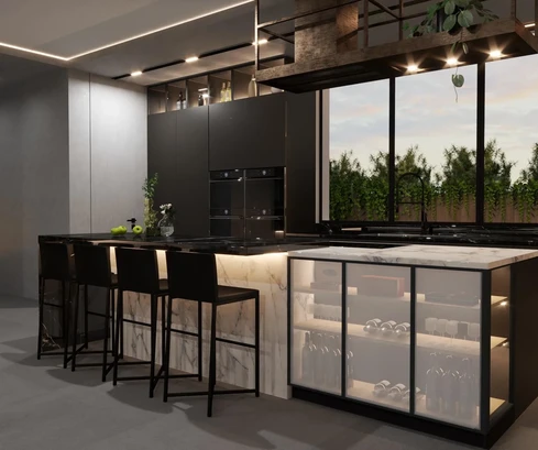 Piso de dos dormitorios en venta en Opatija con vistas en Croacia