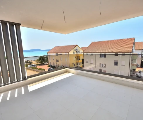 Srima, Vodice - S8 lakás tetőterasszal, tengerre néző kilátással