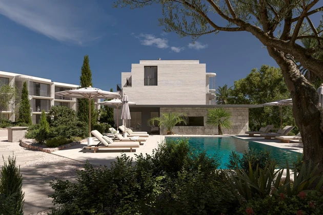 Split, Heritage Podstrana | Appartamento con due camere e giardino