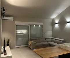 Чиово, Округ Г., апартамент с 2 спальнями, 68 м², вторая линия от моря, вид на море,