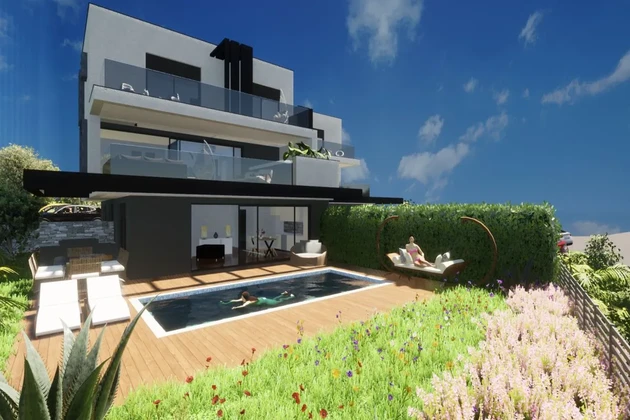 Nuevo apartamento dúplex con vista al mar, en una ubicación atractiva!
