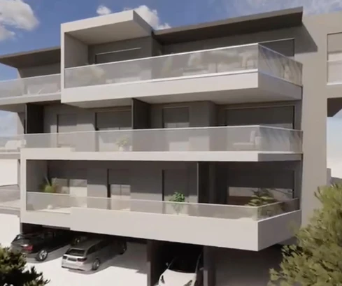 Riviera di Omiš, appartamento con due camere da letto, terrazza e vista mare