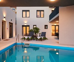 Unique modern villa not far from the sea near Omiš