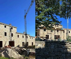 Stone villa for sale in a peaceful part of Barat in Croatia