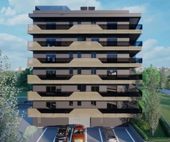 Zadar, Vruljica, moderno appartamento con una camera da letto e loggia, a 250 m dal mare, 6° piano, 45,9 m²