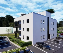 Zadar, Crvene kuće edificio moderno Nuova costruzione