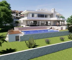 Isztria, exkluzív tengerre néző villa - Új építés