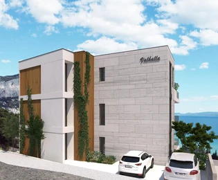 Luxuriöse Wohnung mit Panoramablick in Dugi Rat zu verkaufen in Kroatien