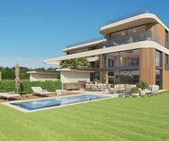 Istrien, Poreč – Luxus apartment mit privatem pool