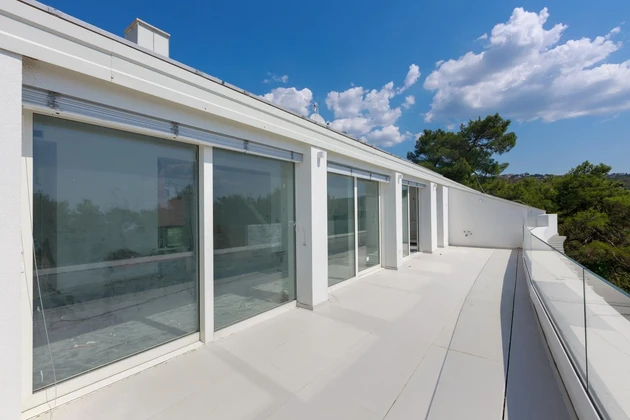 Opatija privado, ático exclusivo de tres habitaciones 84 m², piscina, gimnasio
