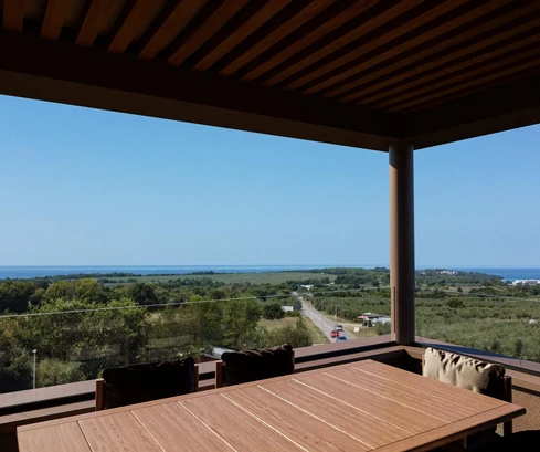 Istria, Tar, Vabriga, Attico di lusso con vista panoramica sul mare