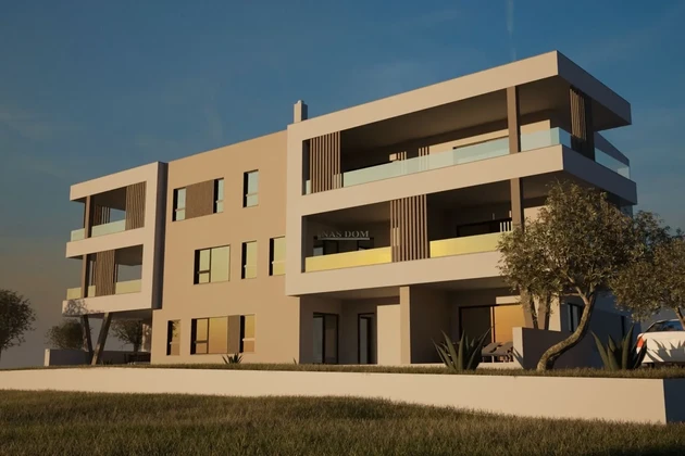 Vodice - Erdgeschoss 3-Zimmer-Wohnung in einem modernen Neubau