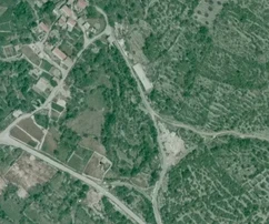 Blizna Gornja, terrain constructible de 2666 m2, partie aménagée de la zone de construction