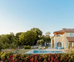 Istrie, Sveti Lovreč : Villa authentique avec piscine