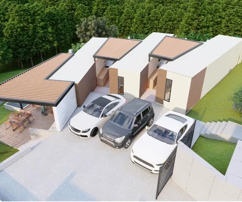 Istrie, Marčana : Maisons modulaires avec piscine et jardin