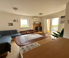 Appartement attrayant avec jardin, dans un endroit calme, à 400 m de la plage !