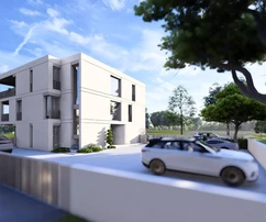 Istria, Novigrad, bellissimo appartamento con tre stanze in un esclusivo edificio nuovo