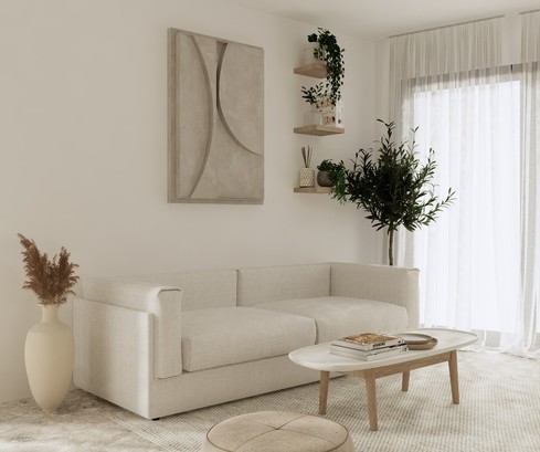 Moderno appartamento con 2 camere da letto e cortile a Brac