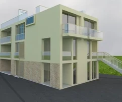 Działka budowlana z pozwoleniem - 50 m od morza - 7 apartamentów