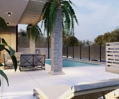NUOVA VILLETTA BIFAMILIARE CON PISCINA E GIARDINO, IN ZONA TRANQUILLA!