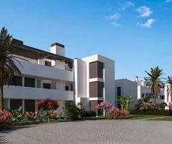 New apartments on the golf course with sea view in La Alcaidesa