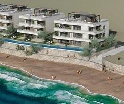 Wohnung mit Panoramablick aufs Meer zu verkaufen in Kroatien