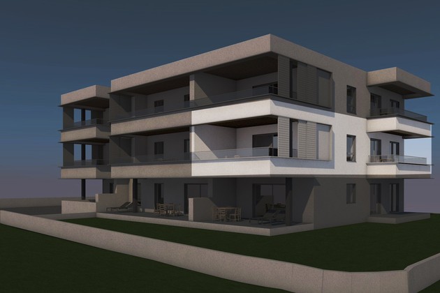Apartment with a sea view for sale in Vodice