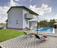 Vodnjan, Isztria: Hangulatos nyaraló medencével