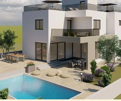 Villa con piscina Poljica Brig