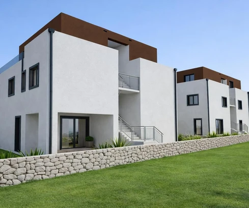 Brodarica, novostavba, krásný dvoupokojový byt, 94,34 m²
