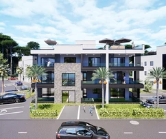 Zadar, Crvene kuće edificio moderno Nuova costruzione