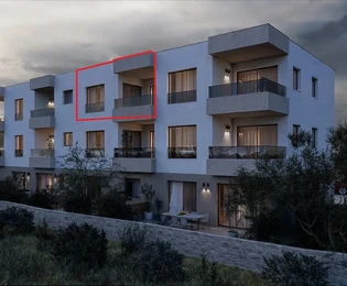 Водице - Двухкомнатная квартира S9 с видом на море, второй этаж, новостройка