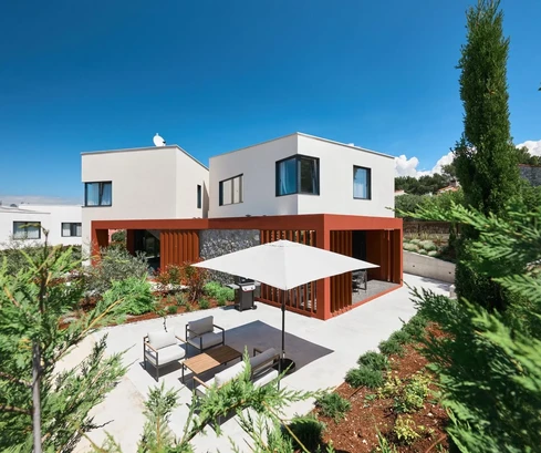 Moderný dvojdom na predaj v Poreči v Chorvátsku