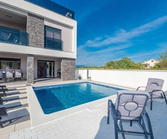 Luxury villa with pool and rooftop terrace - Privlaka, Zadar, Dalmatia