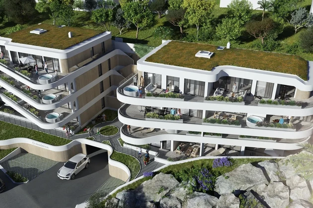 Penthouse na predaj v Opatiji s výhľadom na more v Chorvátsku