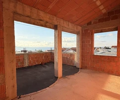 Detached home for sale with sea view in Diklo in Croatia