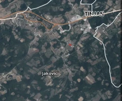 Istria, Tinjan – Terreno edificabile con permesso in vendita
